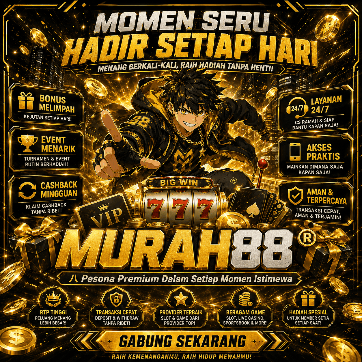 MURAH88® 八 Pesona Premium Dalam Setiap Momen Istimewa